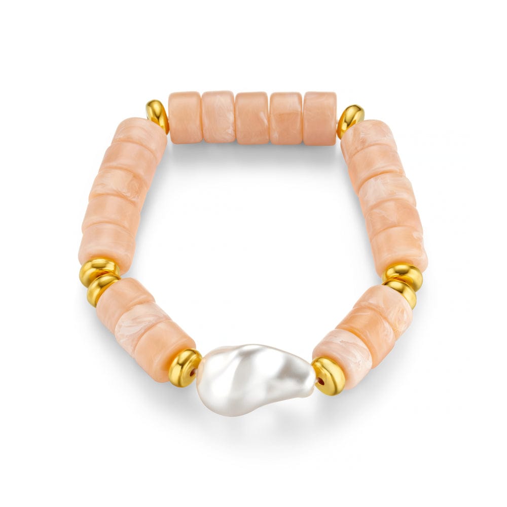 Statement Pearl & Bead Bracelet