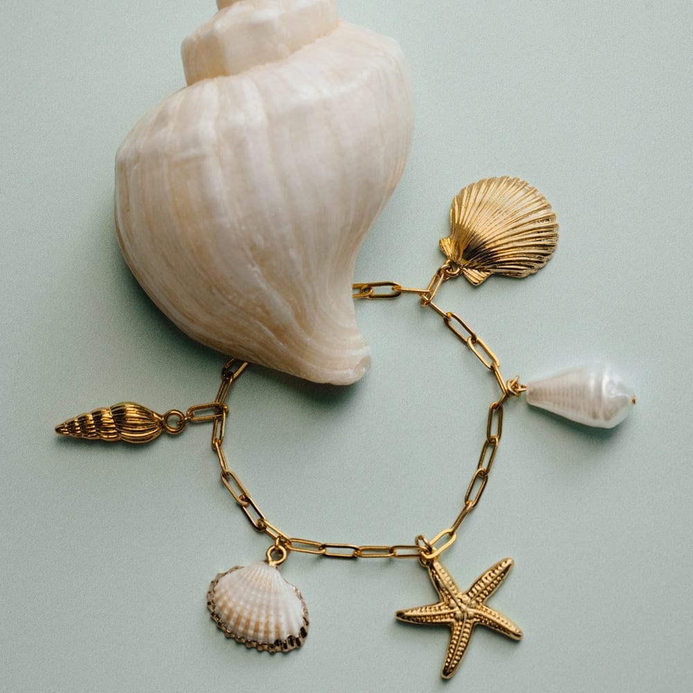 Eclectic Seaside Charm Bracelet - Image 3