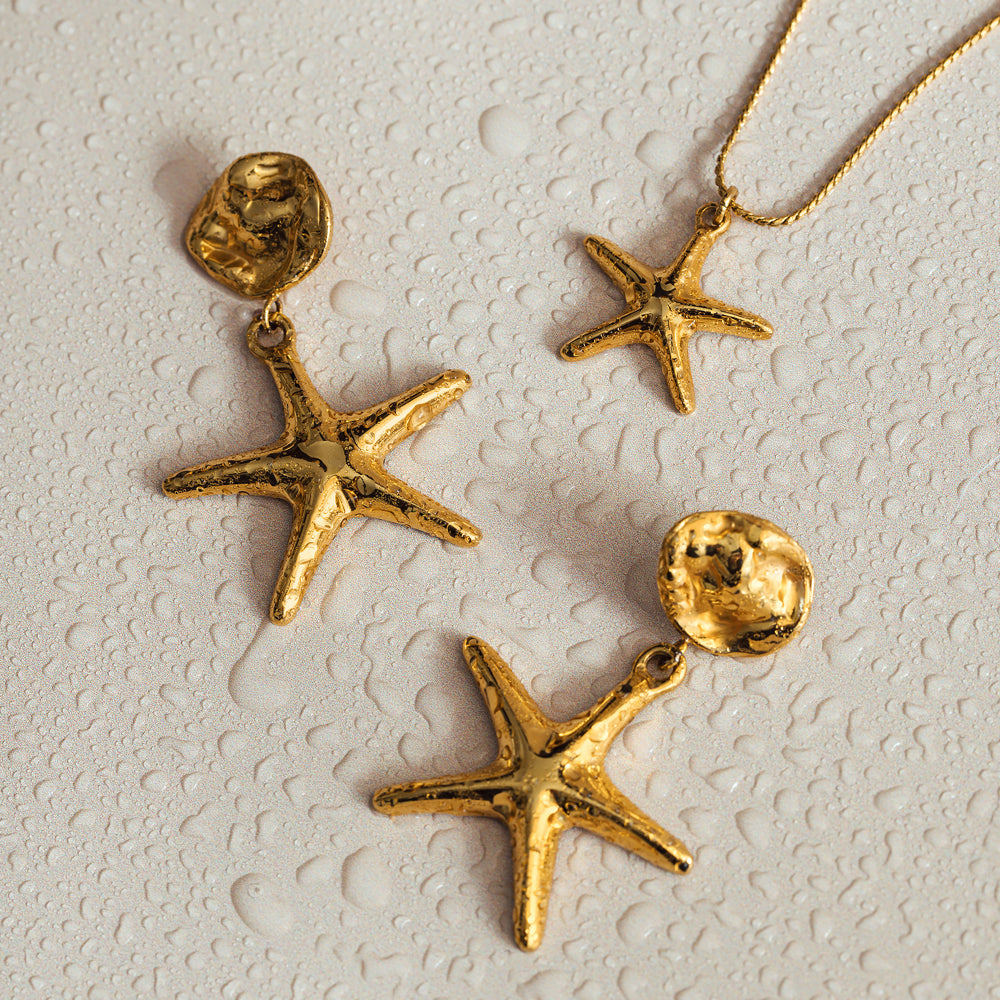 LUXE Starfish Charm Necklace - Image 5